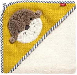 Fehn Kapuzenbadetuch Otter 80x80 cm Frottee cu Kapusa si Motiv Otter (00047240) Prosop