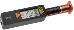 TFA Tester de baterie TFA Dostmann Tester de baterie BaterieVerificare interval de masurare (tester de baterie) 1, 2 V, 1, 5 V, 3 V, 9 V Baterie, Baterie (98.1126)