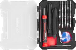 Strend Pro Premium Trusa biti Strend Pro Premium ComfortGrip 23 piese, pentru reparatii telefoane (2250776) Surubelnita