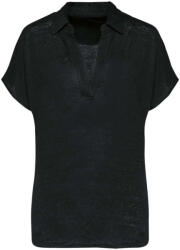 Spasso SP221 LADIES’ LINEN POLO SHIRT (sp221bl-l)