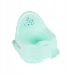 TEGA BABY Baby műanyag bili Eco nyuszi zöld (PO-059-105)