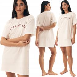 Henderson Női hálóing 100% Pamut rövid ujjú Henderson Nimes XL (42675-01X ECRU)