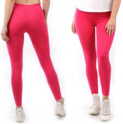 LAEMI Női hosszú leggings Lengyel Lábszármelegítő Pamut Rózsaszín S 36 (461-S-ROZ)