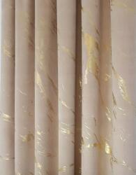  Bézs-arany Függöny Hálószoba Nappaliba Modern Jordan Bézs 140x250 (45345)