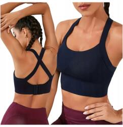 Fit4Med Sportmelltartó fitnesz melltartó női edző felső M puha kényelmes (Biustonosz sportowy M stanik fitness top)