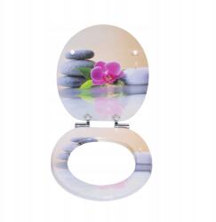 SINOBATH Wc Ülőke Mdf Lassan Záródó Könnyű Szerelés Univerzális (SB-MDF-H132)