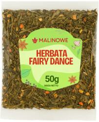 Malinowe Fairy Dance Zöld Tea 50g Sencha Prémium Aromás (5904576300548)