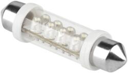  Bec auto LED SV8.5 12V alb T10x42 pentru interior si numar (ZAR0078)