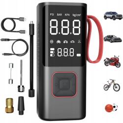  Elektromos Vezeték Nélküli Pumpa Kerékpárhoz, Motorkerékpárhoz És Autógumikhoz (241214YQ06)