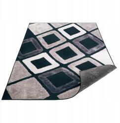 Dywanopol Barna-fekete 160X220 CM Csúszásgátló Szőnyeg Nappali Hálószoba Szoba (SOH-13-160X220)