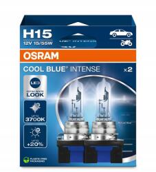 OSRAM izzók Cool Blue Intense NextGen H15 55/15 W 2 db +100%