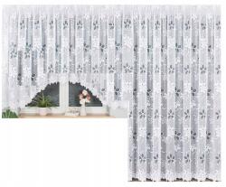  Függöny Virágos Szalag Szett Nappaliba Xatornox 200x250+400x150 (erfcew456)