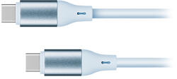Krüger&Matz Cablu USB-C la USB-C 100W, silicon, 1 m, Kruger&Matz Basic (KM1269-1BL)