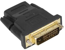  Adaptor DVI-D Dual Link (24+1) tata la HDMI mama, contacte aurite (KOM0951)