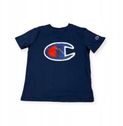 Champion Póló fiú póló sötétkék Champion S 7/8 év (KN6/15-20)