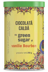 Laboratoarele Remedia Ciocolata calda cu green sugar si vanilie bourbon, 250g, Laboratoarele Remedia