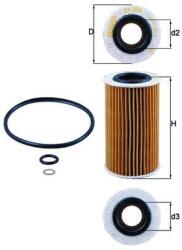 KNECHT Olejový filter KNECHT OX 384D (OX 384D)