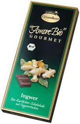 Liebhart’s Amore Bio Ciocolata amaruie cu ghimbir si 55% cacao, 100g, Liebhart’s Amore Bio