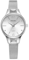  Ceas Damă MEIBO T1689 - Brățară Mesh, Design Minimalist, Elegant/Casual Argintiu (CMG-31-argintiu) Ceas