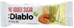 Diablo Baton fara zahar cu muesli si lime, 30g, Diablo