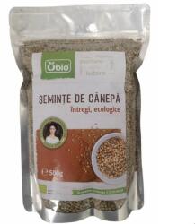 Obio Seminte de canepa intregi bio, 500g, Obio