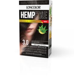 LONCOLOR Vopsea de par permanenta HempStyle Nr. 3.0, 110ml, Loncolor