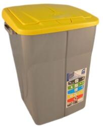 PLASTOR Cos gunoi, 45 litri, Ecobin Galben 1.43 kg Cos de gunoi