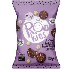 Rookies Mini biscuiti bio cu ciocolata si alune, 100g, Rookies