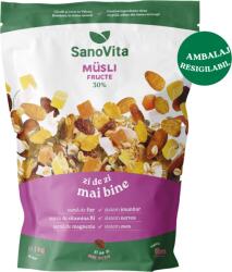 SanoVita Musli cu fructe, 1kg, SanoVita