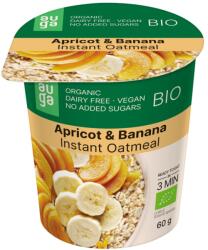 AUGA Porridge din ovaz integral cu caise si banane Bio, 60g, Auga
