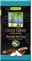 RAPUNZEL Ciocolata amaruie bio cu umplutura de crema de cocos, 100g, Rapunzel