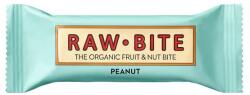 RAWBITE Baton vegan cu arahide Peanut, 50g, Raw Bite