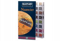  Színkártya Saphir stencil festék paszta cipőkrém színes agár (1010438-SAPHIR)