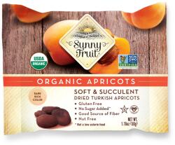 Sunny Fruit Fructe uscate caise turcesti, 50g, Sunny Fruit