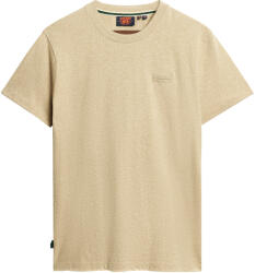 Superdry T-Shirt Essential Logo Emb M1011245A 9xe tan brown fleck marl (M1011245A-9xe tan brown fleck marl)
