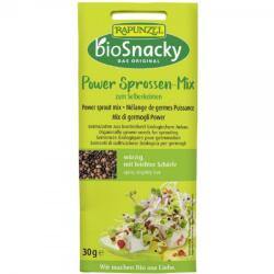 RAPUNZEL Mix de seminte bio power pentru germinat BioSnacky, 30g, Rapunzel