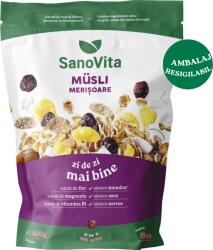 SanoVita Musli cu merisoare, 400g, SanoVita