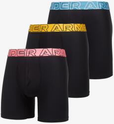 Under Armour Performance Tech - Solid 6in - 3pk LG | Bărbați | Boxeri | Negru | 1383878-006