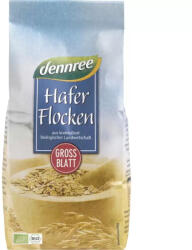 dennree Fulgi mari de ovaz Eco, 500g, Dennree