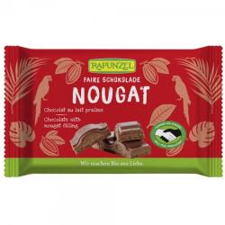 RAPUNZEL Ciocolata bio nougat Cristalino, 100g, Rapunzel
