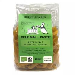 Republica Bio Paste Reteta 7 porumb, ovaz si dovleac eco fara gluten, 250g, Republica Bio