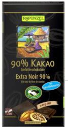 RAPUNZEL Ciocolata amaruie 90% cacao si zahar de cocos bio, 80g, Rapunzel