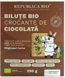 Republica Bio Bilute crocante de ciocolata fara gluten, 250g, Republica Bio