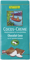RAPUNZEL Ciocolata bio cu crema de cocos, 100g, Rapunzel