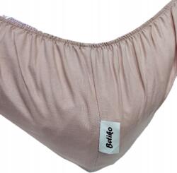  Gumis lepedő kiságyba Pamut matracra Rózsaszín 120x60 cm (PRZ002)