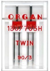 Organ Dupla Organ géptű féllapos 3mm vastagság 90 2db (Organ podwójna 90/3mm)