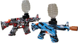  Autómata játékpuska zselés gyolyóval kék/piros (9961)