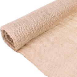 TifanTEX Rolă de iută 49 cm × 2, 7 m (Pânză de sac în rolă, material) (3799C7)