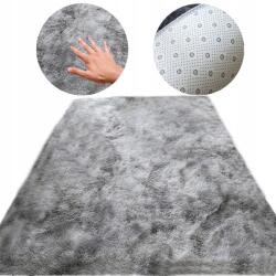  Szőnyeg 180x300 cm, Bcf anyag, luxus változat, puha, szürke színben (Plusz)