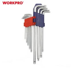 Workpro Torxkulcs készlet Cr-V 9 db (WP222003)